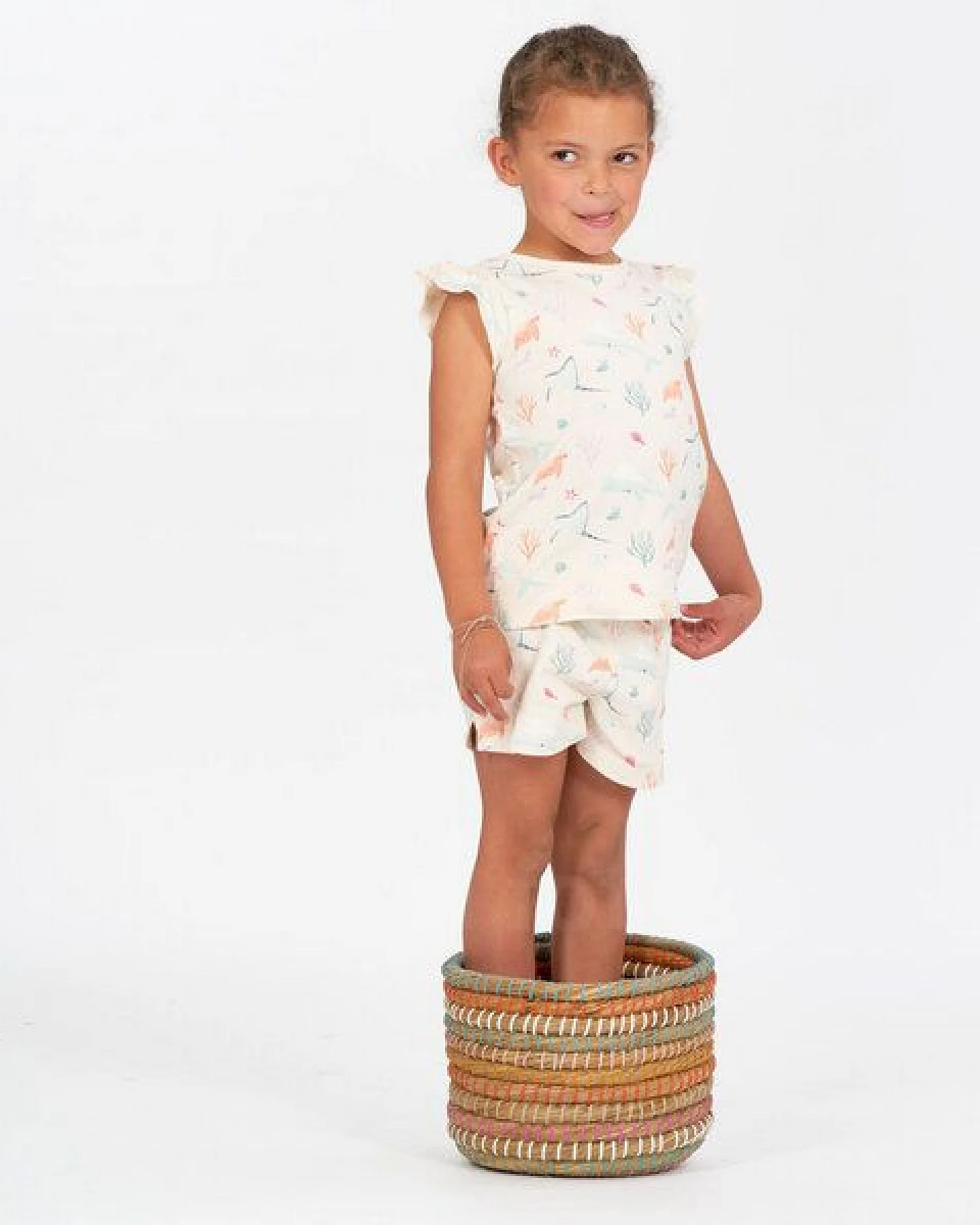 Sense Organics & friends in cooperation with GARY MASH Kurzer Kinder Pyjama aus Biobaumwolle – Ansicht 4