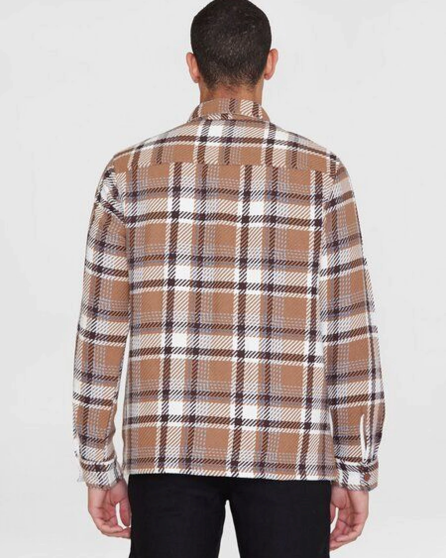KnowledgeCotton Apparel Kariertes Overshirt CHECKED aus Bio-Baumwolle – Ansicht 2