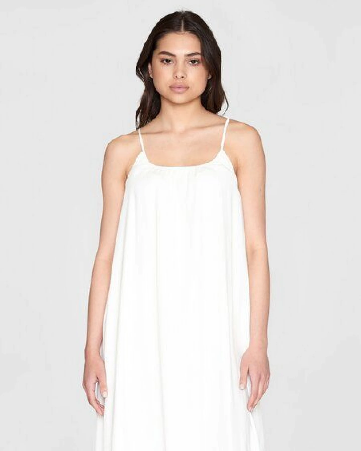 KnowledgeCotton Apparel Trägerkleid STRUCTURE aus Bio-Baumwolle – Ansicht 3