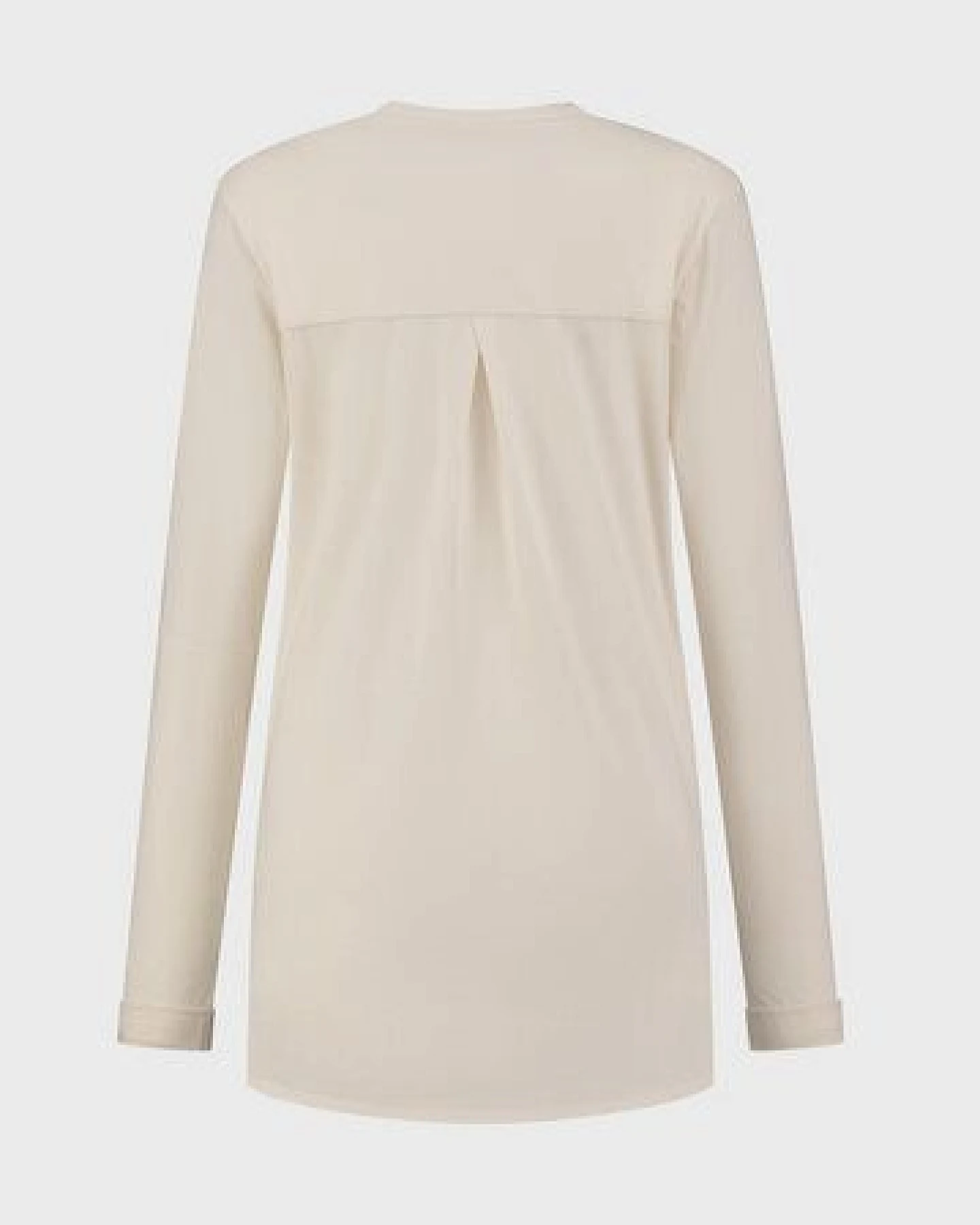 Pyjamaoberteil Damen "Yumeko" aus Baumwoll-Jersey – Ansicht 3