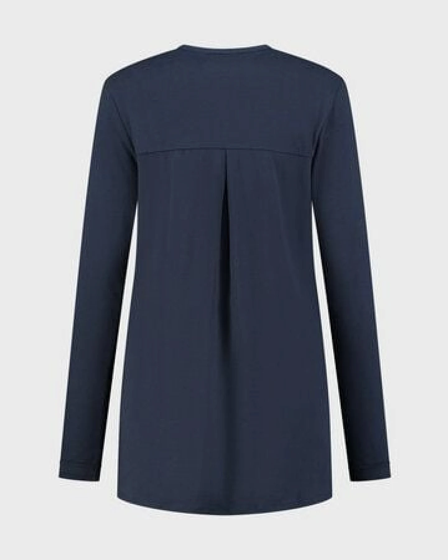 Pyjamaoberteil Damen "Yumeko" aus Baumwoll-Jersey – Ansicht 3