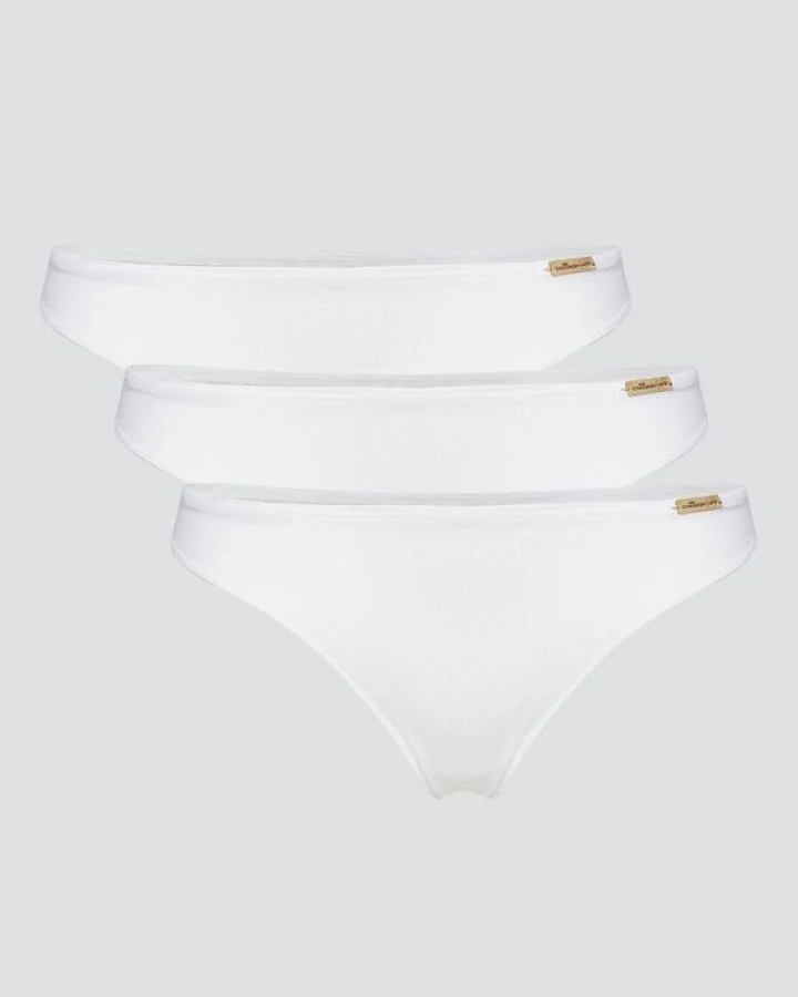 comazo|earth Fairtrade String low cut 3er Pack