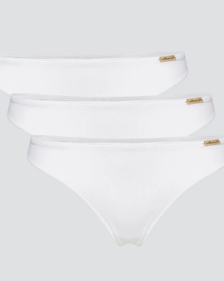 comazo|earth Fairtrade String low cut 3er Pack