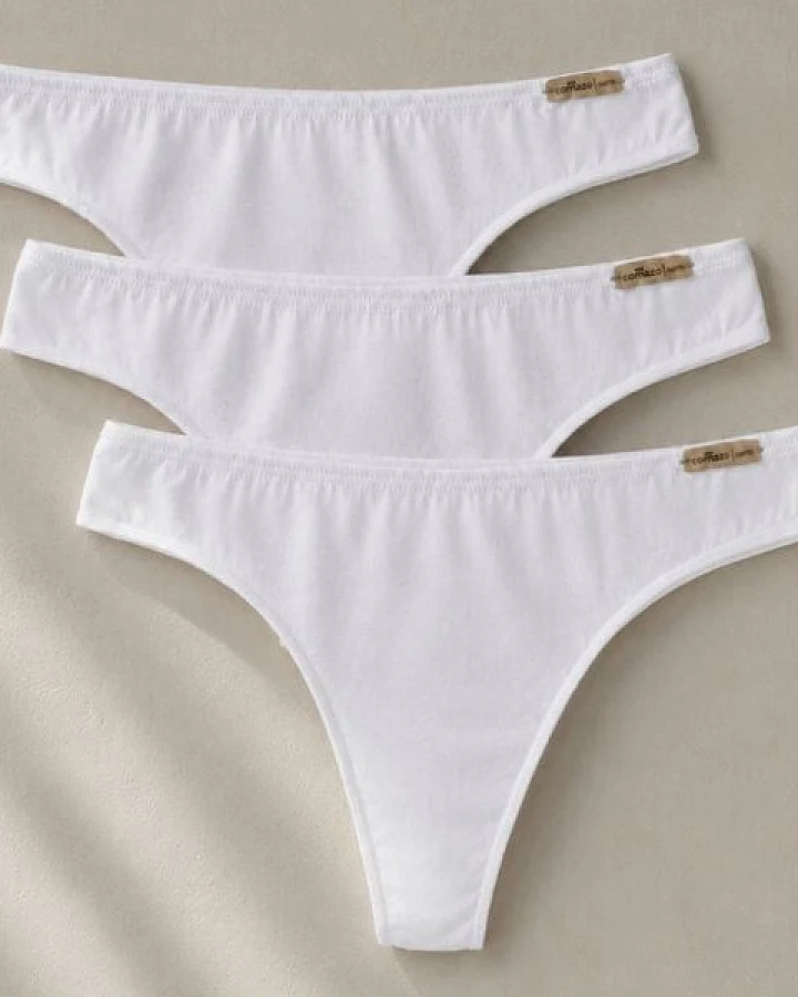 comazo|earth Fairtrade String low cut 3er Pack