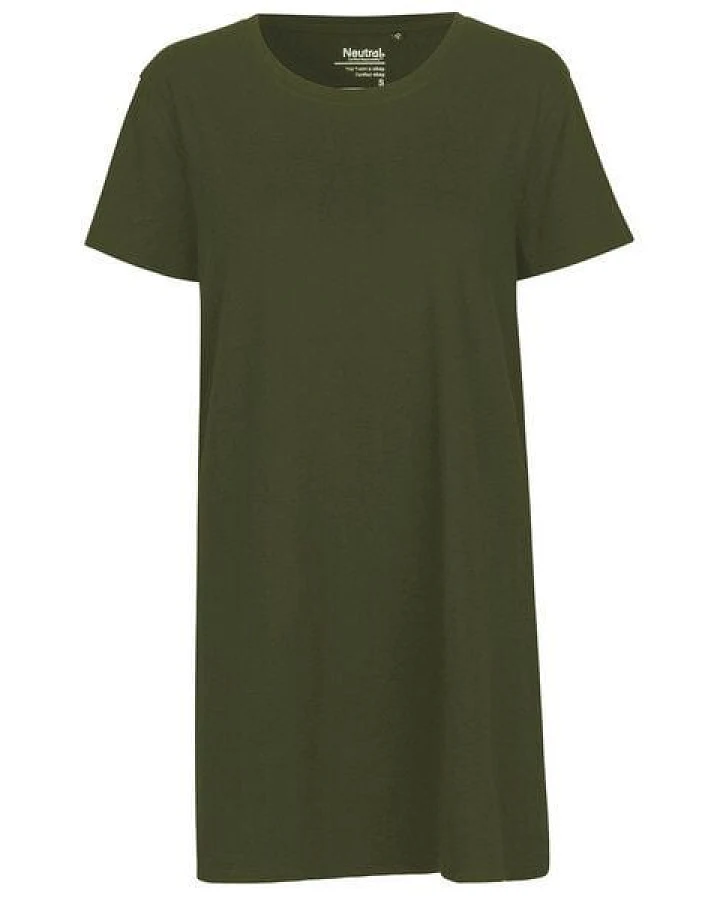 GARY MASH Damen Longshirt Kleid aus Biobaumwolle