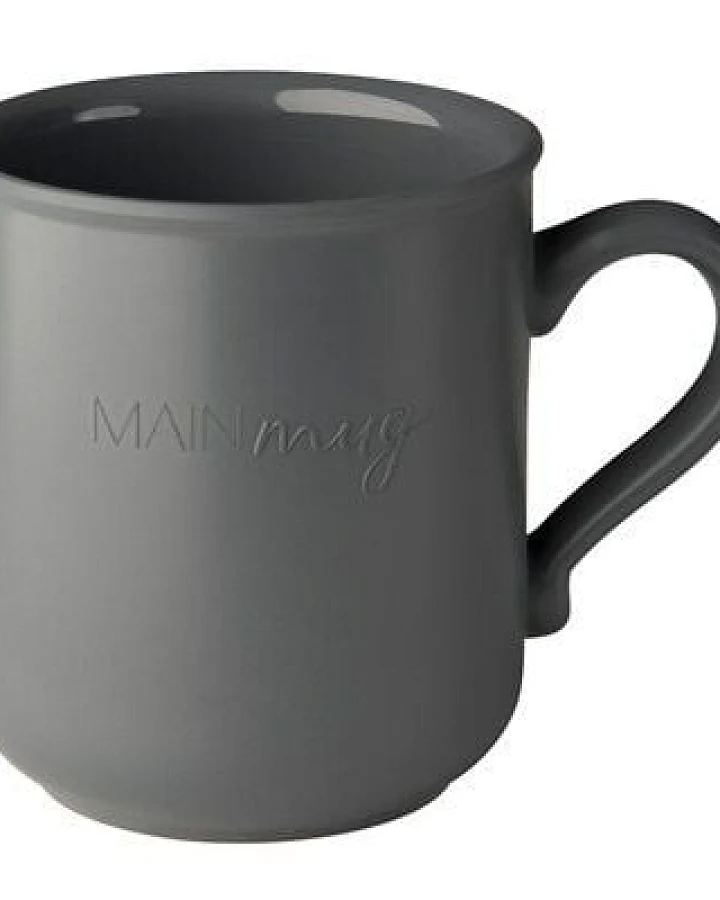 reMAIN MAINmug - 4 St. stabile u. bruchfeste Mehrwegtassen mit Griff aus Recyclingkunststoff - nachhaltige Tassen für Heiß/Kaltgetränke - Kinderbecher - Camping - etc.