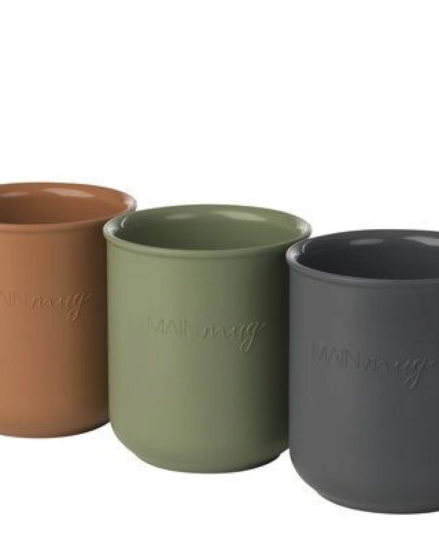 reMAIN MAINmug - 4 St. stabile u. bruchfeste Mehrwegtassen mit Griff aus Recyclingkunststoff - nachhaltige Tassen für Heiß/Kaltgetränke - Kinderbecher - Camping - etc. – Ansicht 2