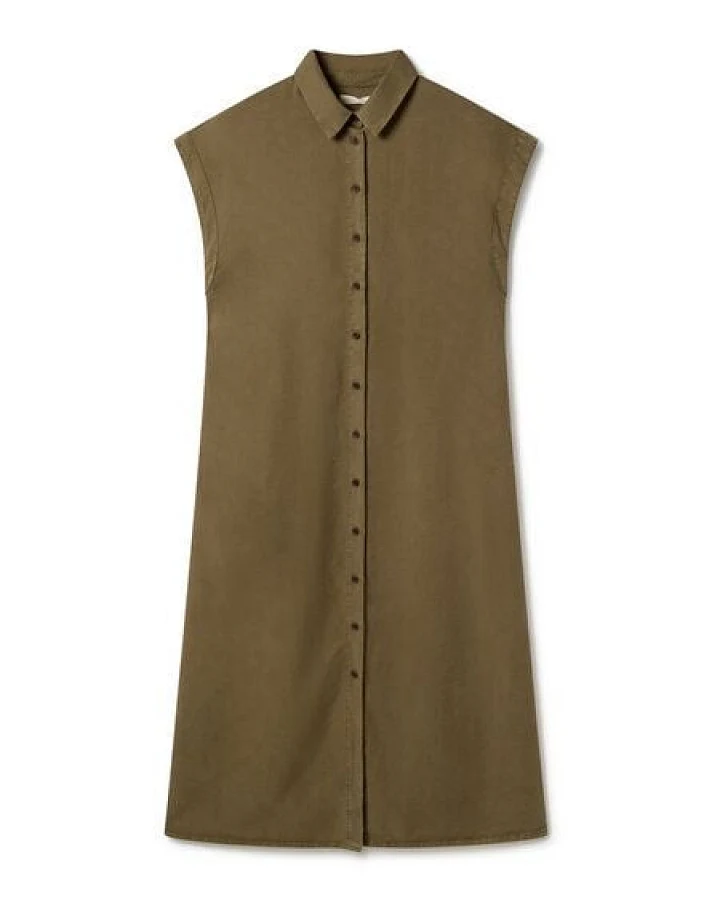 TWOTHIRDS Langes Kleid Vegan 'Takamaka' aus Lyocell Tencel