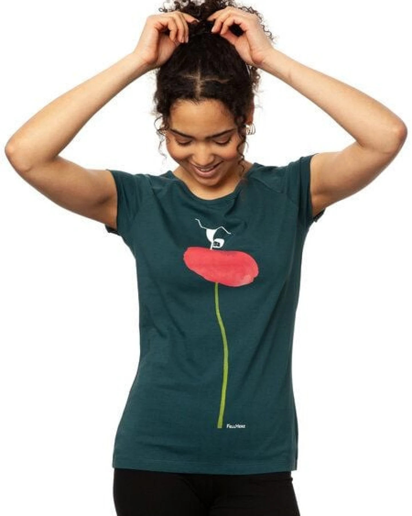 FellHerz Balance deepteal Bio & Fair & Vegan – Ansicht 4