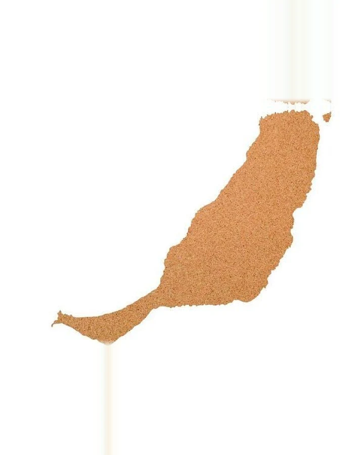 Kork-Deko Fuerteventura als Pinnwand aus Kork XXL ca. 80x50 cm