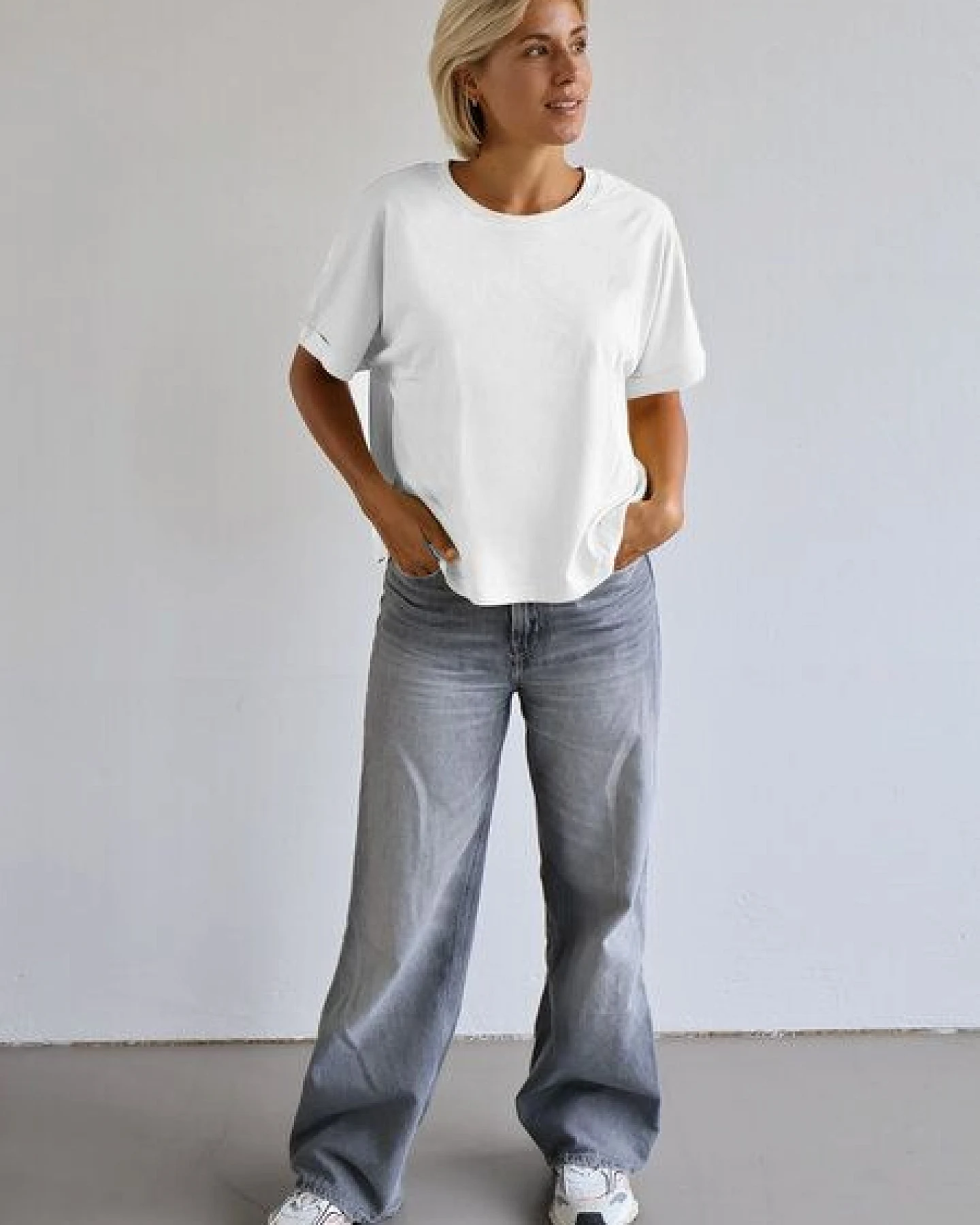 Kultgut Biofair & Vegan Oversize T-Shirt aus 100% feiner Biobaumwolle – Ansicht 4