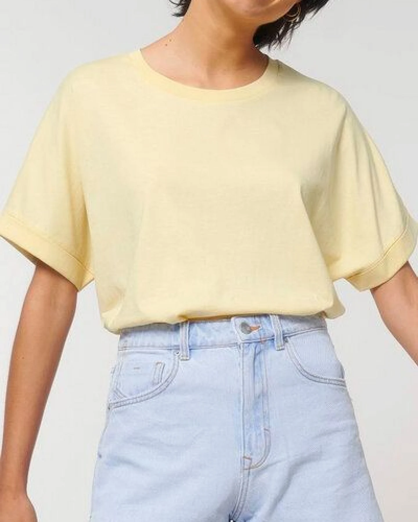 Kultgut Biofair & Vegan Oversize T-Shirt aus 100% feiner Biobaumwolle – Ansicht 4