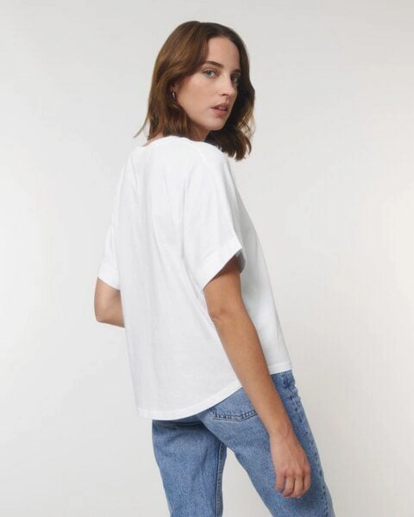 Kultgut Biofair & Vegan Oversize T-Shirt aus 100% feiner Biobaumwolle – Ansicht 3