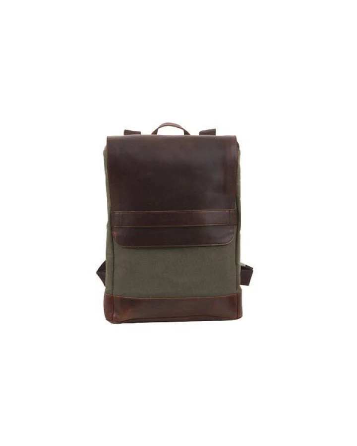 Buckle & Seam Canvas Rucksack Morris
