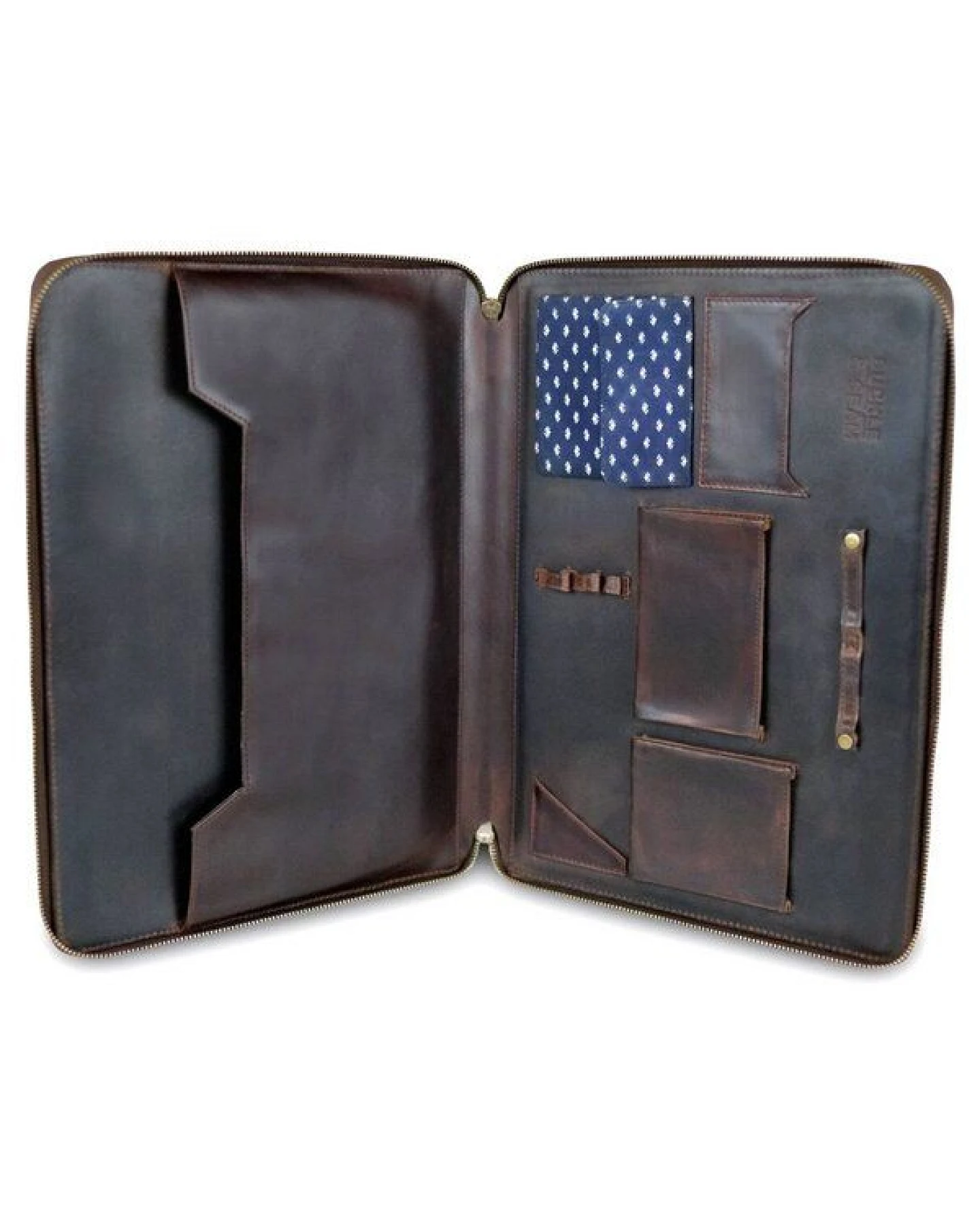 Buckle & Seam Leder Dokumentenmappe Ralph – Ansicht 3