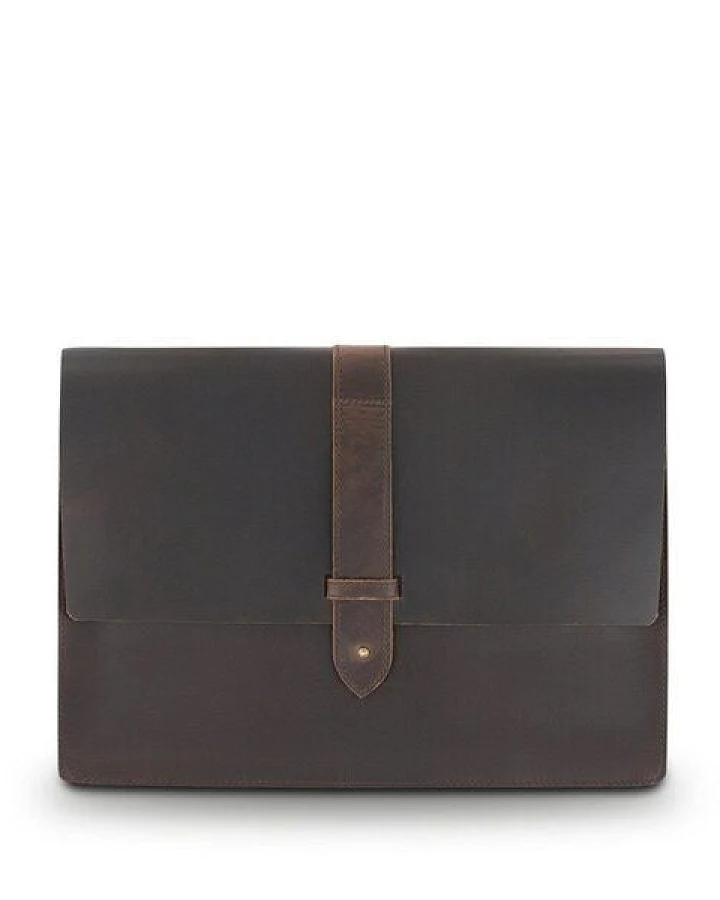 Buckle & Seam Leder Laptop Sleeve Aspen 13 Zoll