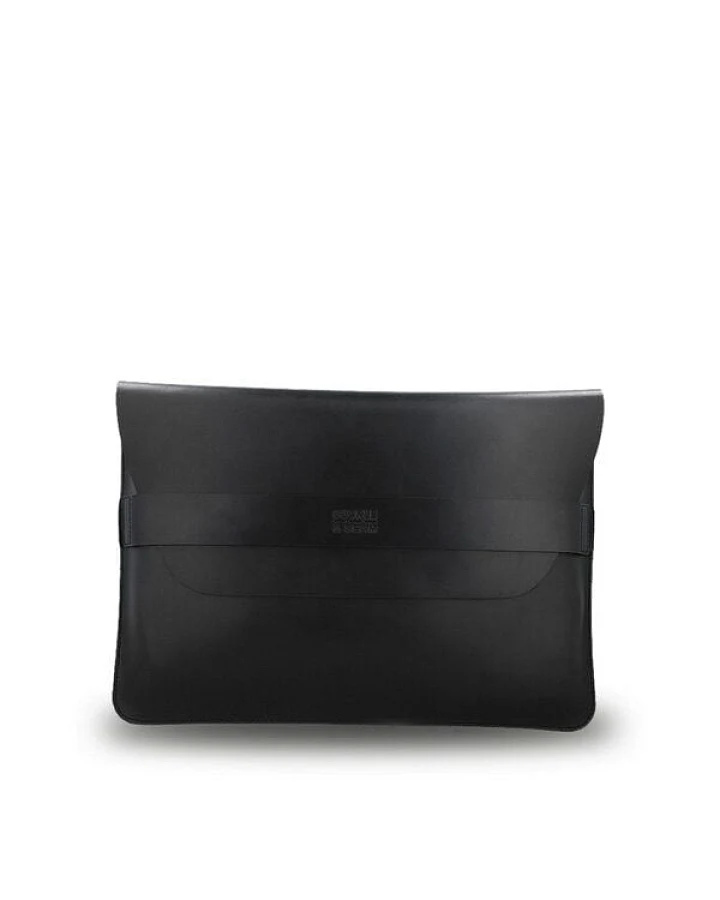 Buckle & Seam Leder Laptop Sleeve Terra 13 Zoll