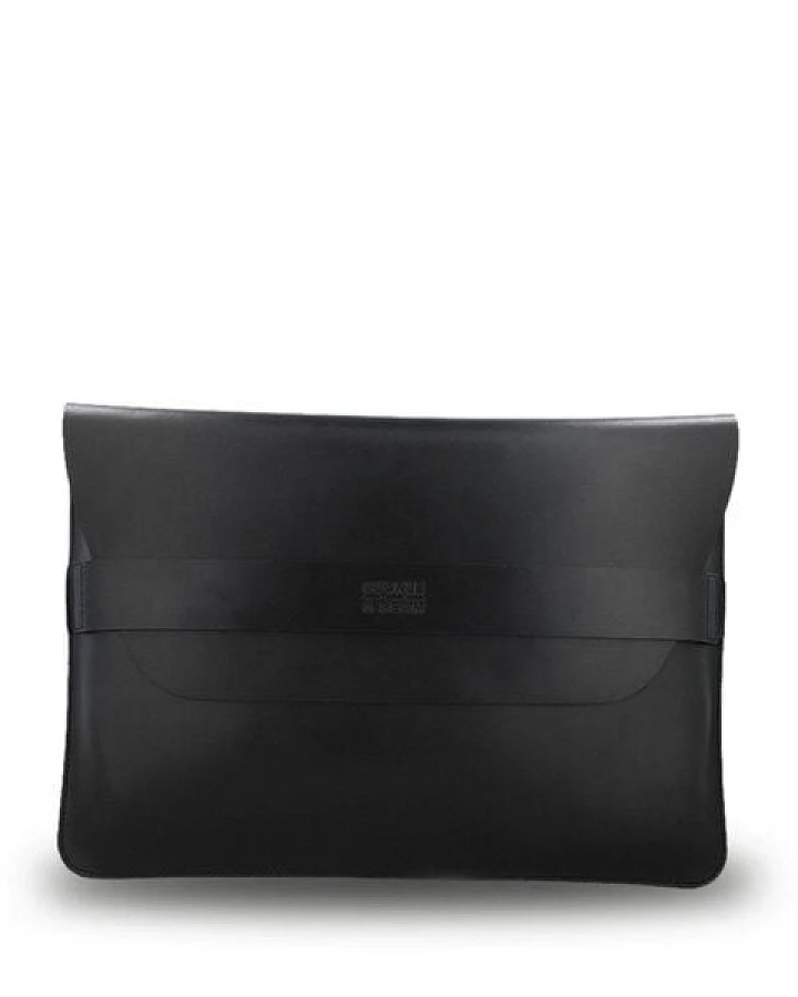 Buckle & Seam Leder Laptop Sleeve Terra 13 Zoll