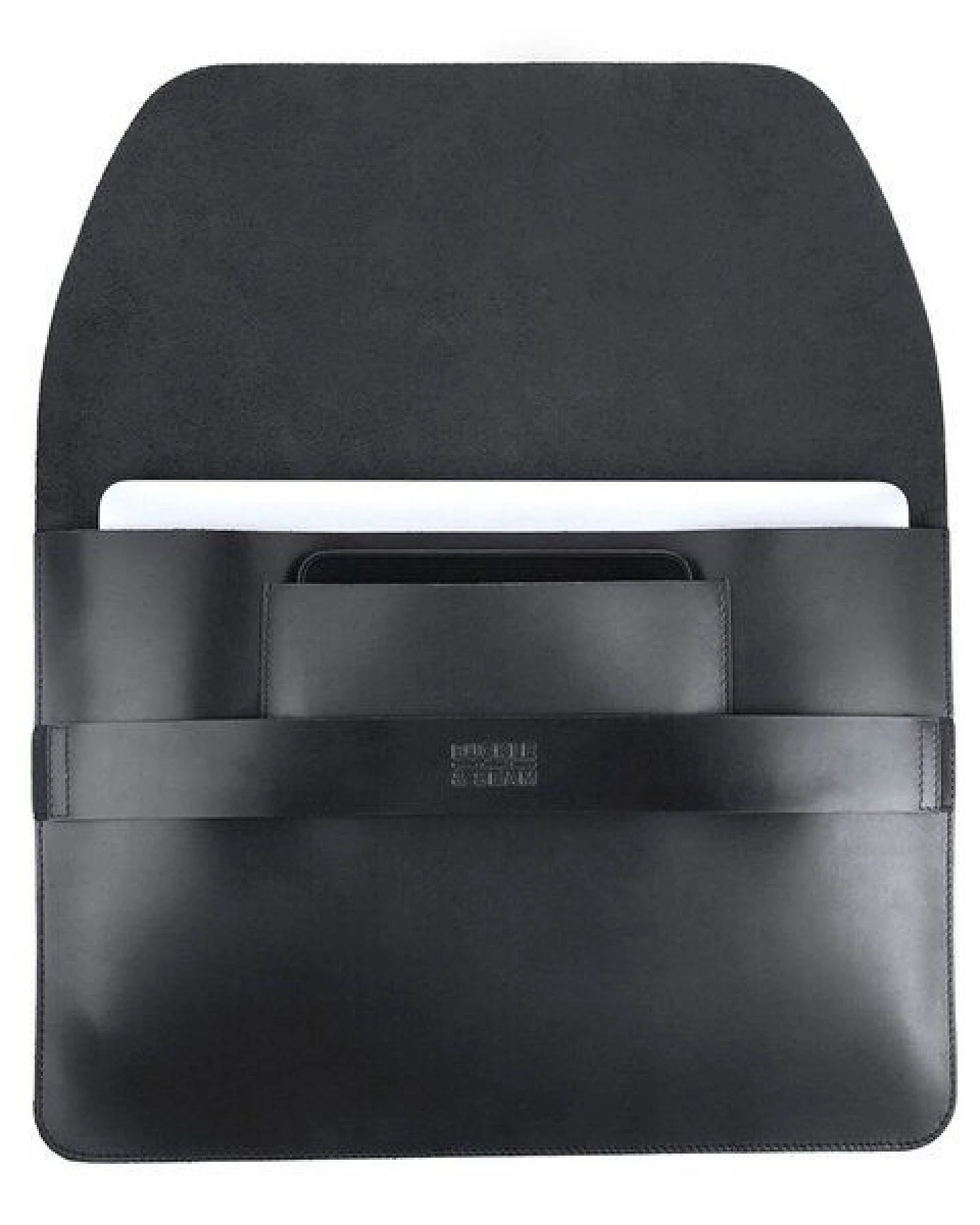 Buckle & Seam Leder Laptop Sleeve Terra 13 Zoll – Ansicht 3