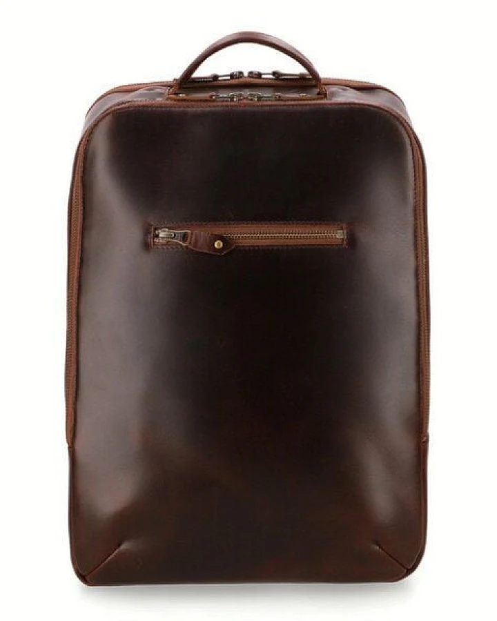 Buckle & Seam Leder Rucksack Leon