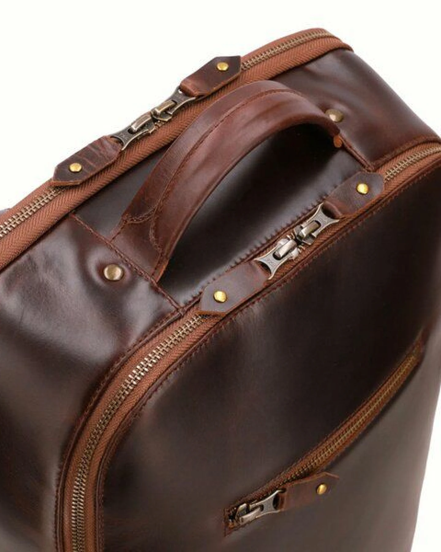 Buckle & Seam Leder Rucksack Leon – Ansicht 4