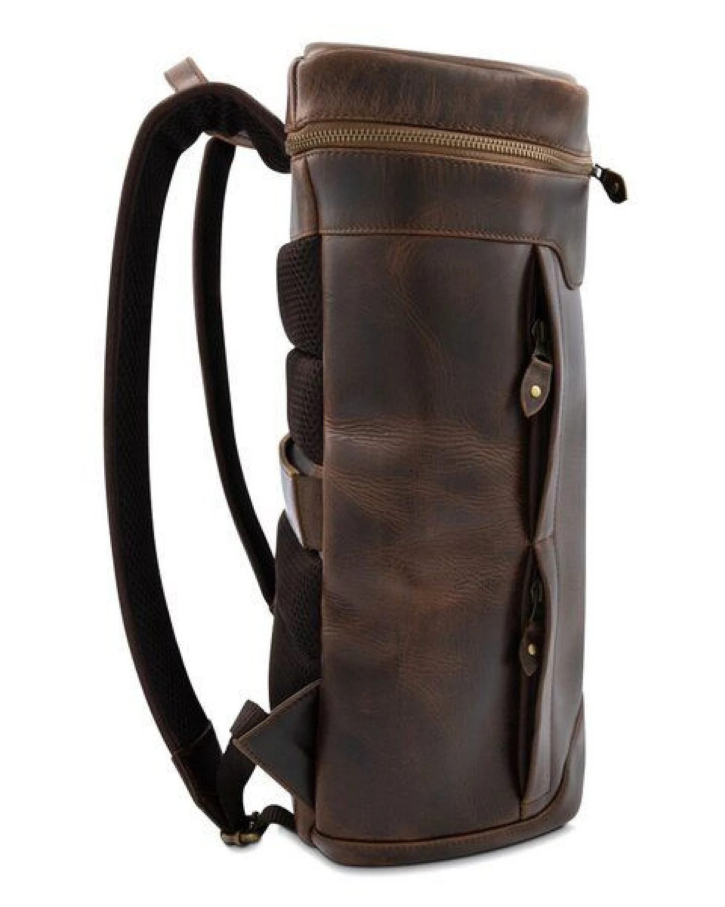 Buckle & Seam Leder Rucksack Siwa – Ansicht 2