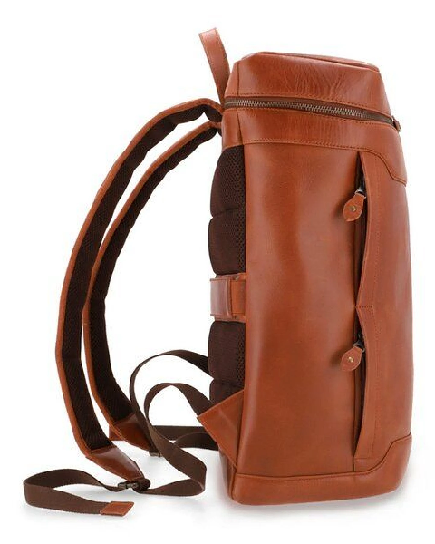 Buckle & Seam Leder Rucksack Siwa – Ansicht 3