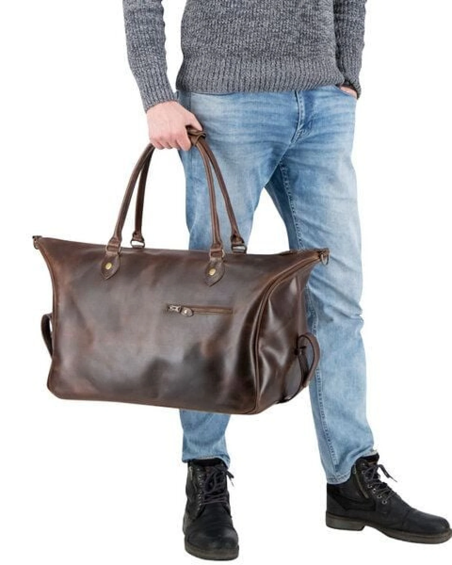 Buckle & Seam Leder Weekender Linwood – Ansicht 4