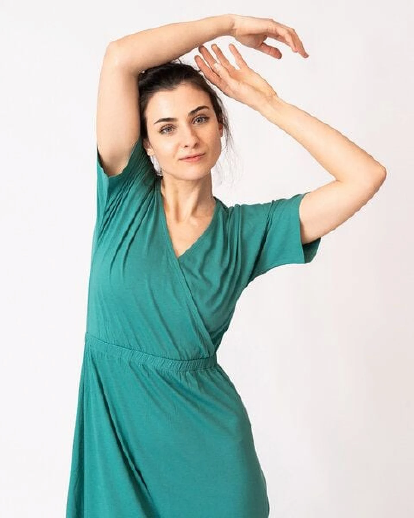 GARY MASH Midikleid Helena aus LENZING ECOVERO Mix – Ansicht 2