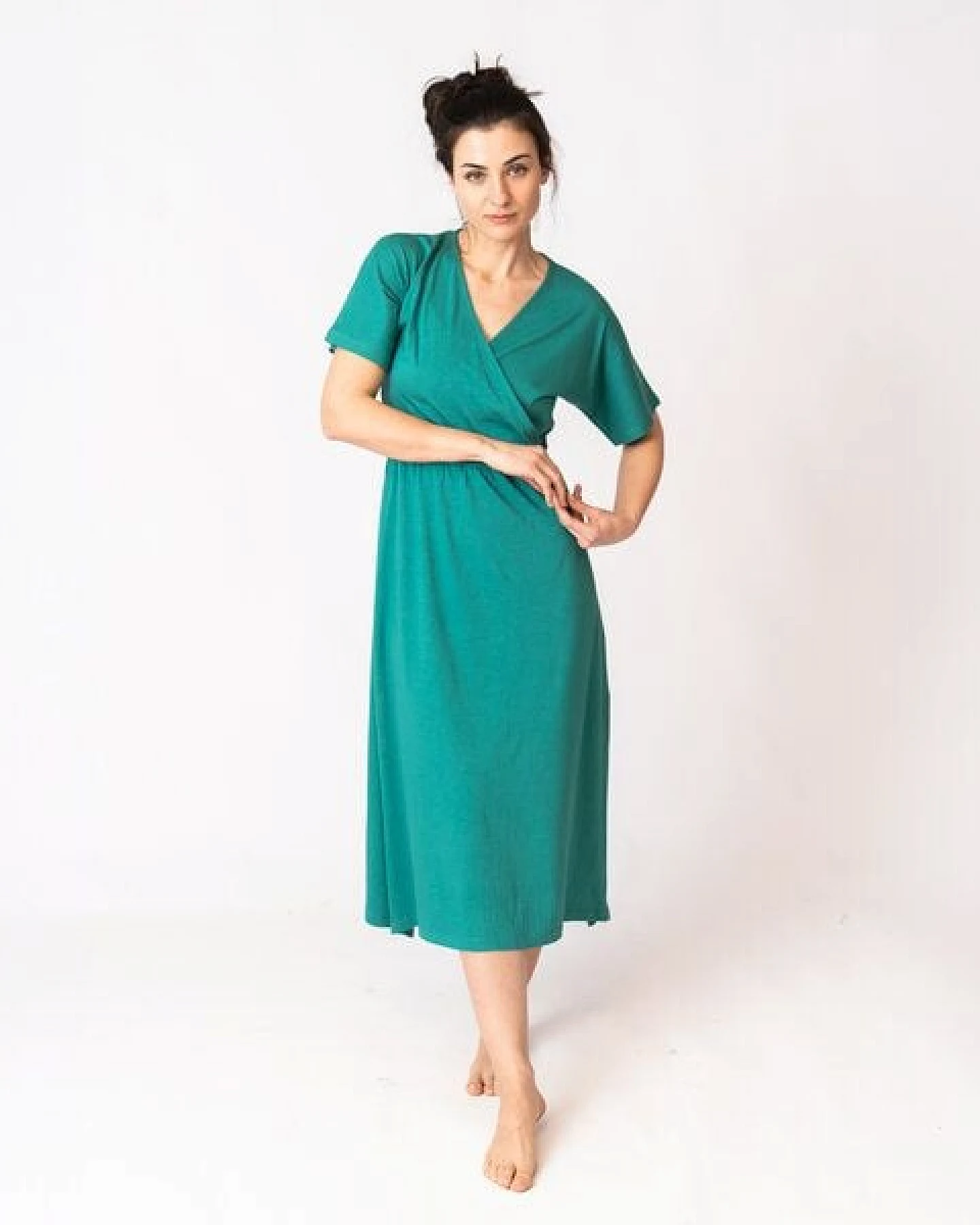 GARY MASH Midikleid Helena aus LENZING ECOVERO Mix – Ansicht 4