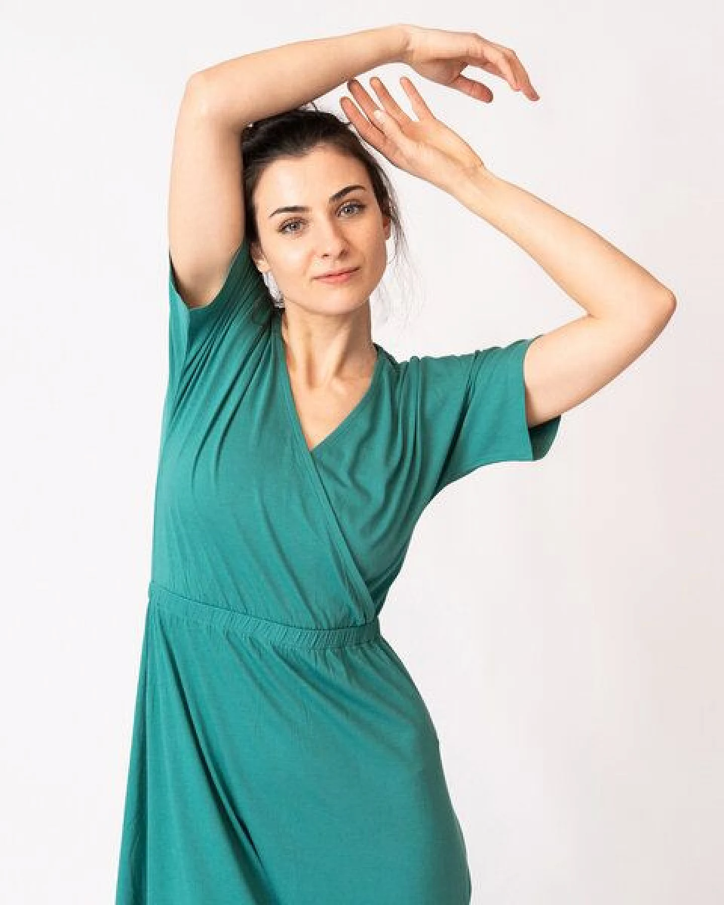 GARY MASH Midikleid Helena aus LENZING ECOVERO Mix – Ansicht 2