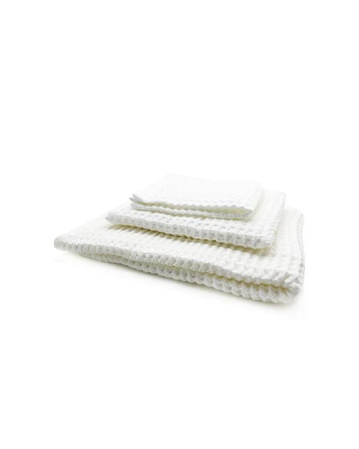 thies 1856 ® veganes Washi Matou Waffel Handtuch aus Recycelter Baumwolle und Hanfpapier
