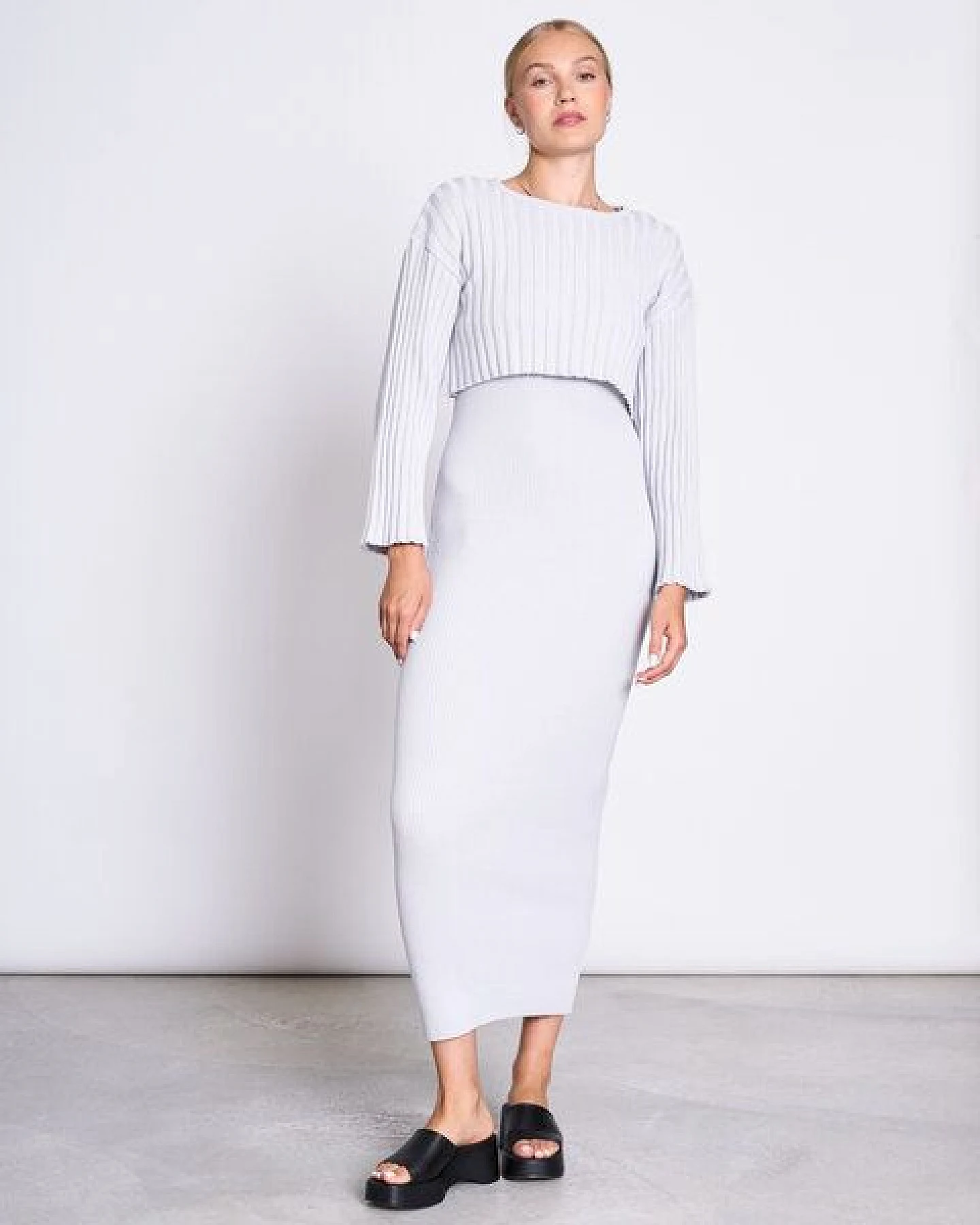 JAN N JUNE Cropped Jumper KAMES GOTS – Ansicht 2