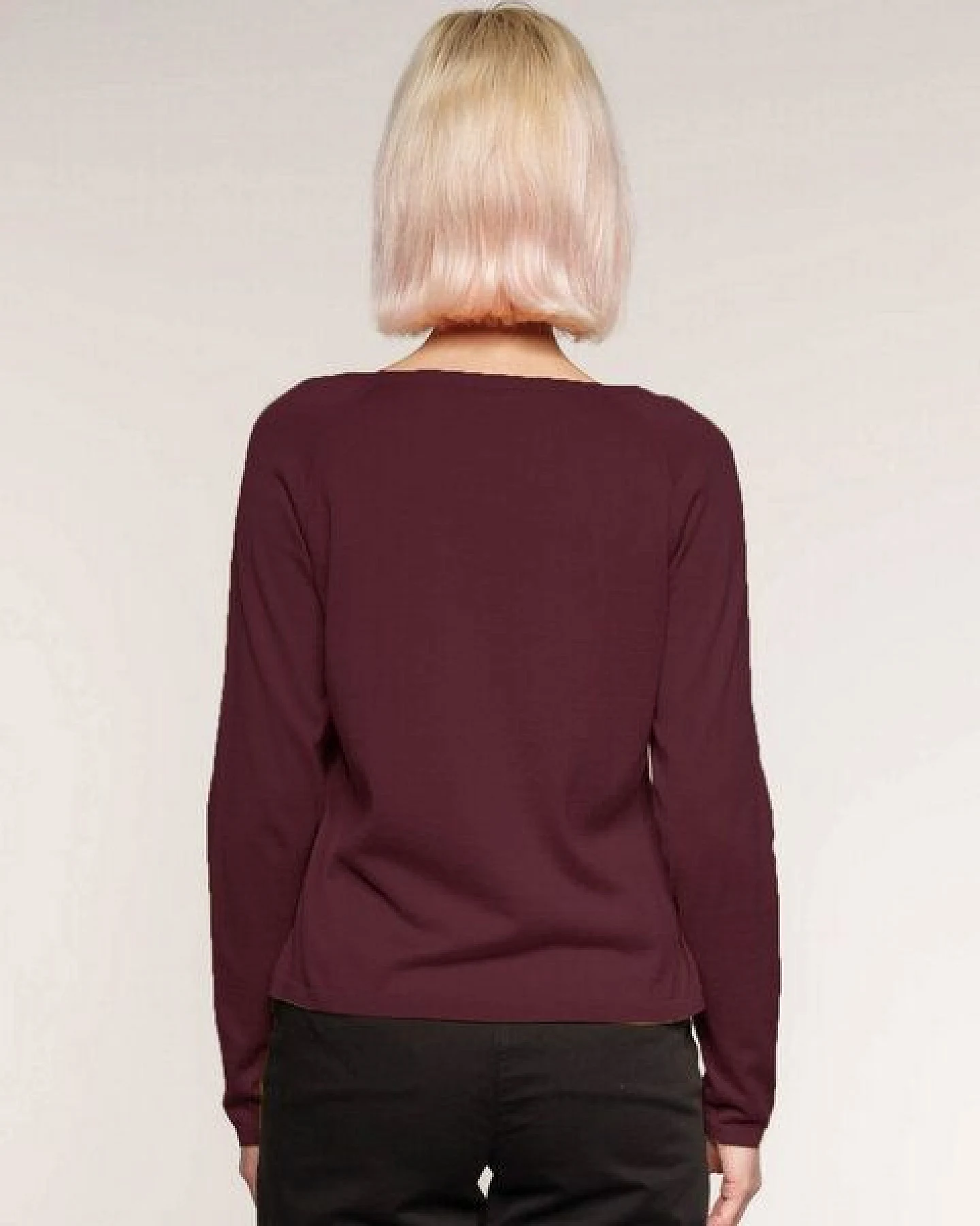 Alma & Lovis Leichter Feinstrick-Cardigan aus reiner Bio-Baumwolle – Ansicht 3