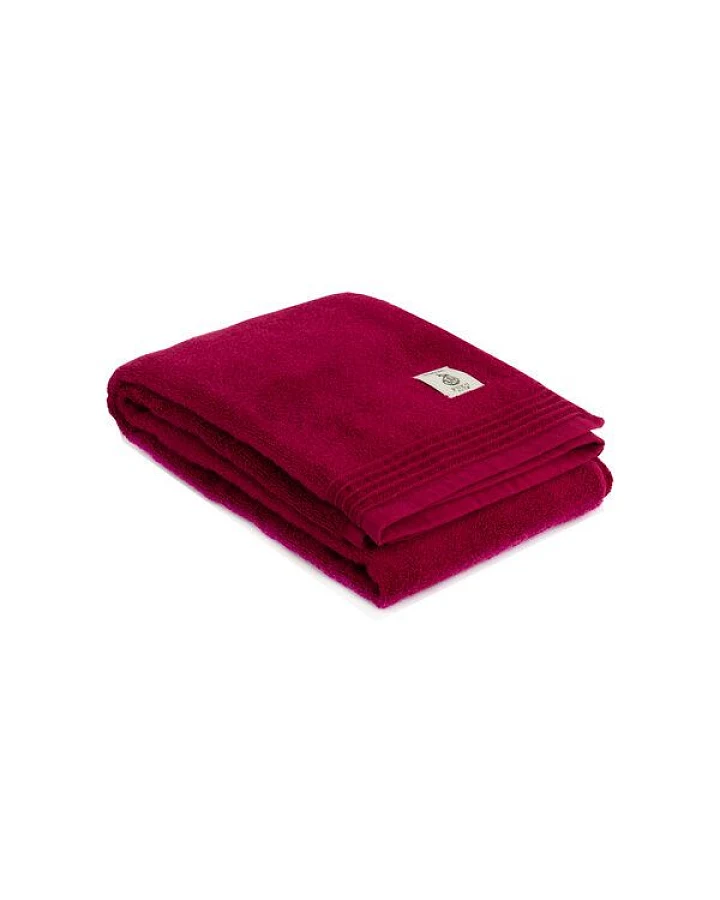 thies 1856 ® veganes Handtuch aus japanischer Biobaumwolle gefärbt mit recycelter Rotwein Maische