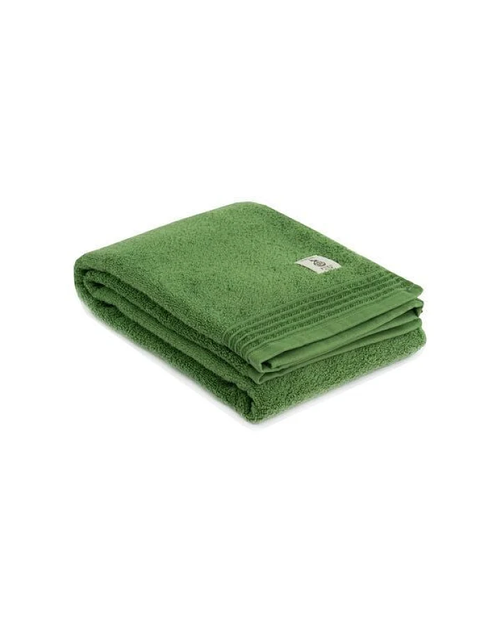 thies 1856 ® veganes Handtuch aus japanischer Biobaumwolle gefärbt mit recycelten Matcha Blättern