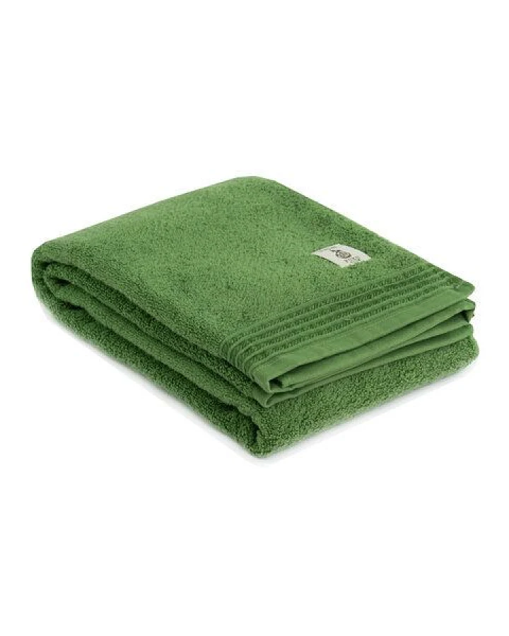 thies 1856 ® veganes Handtuch aus japanischer Biobaumwolle gefärbt mit recycelten Matcha Blättern