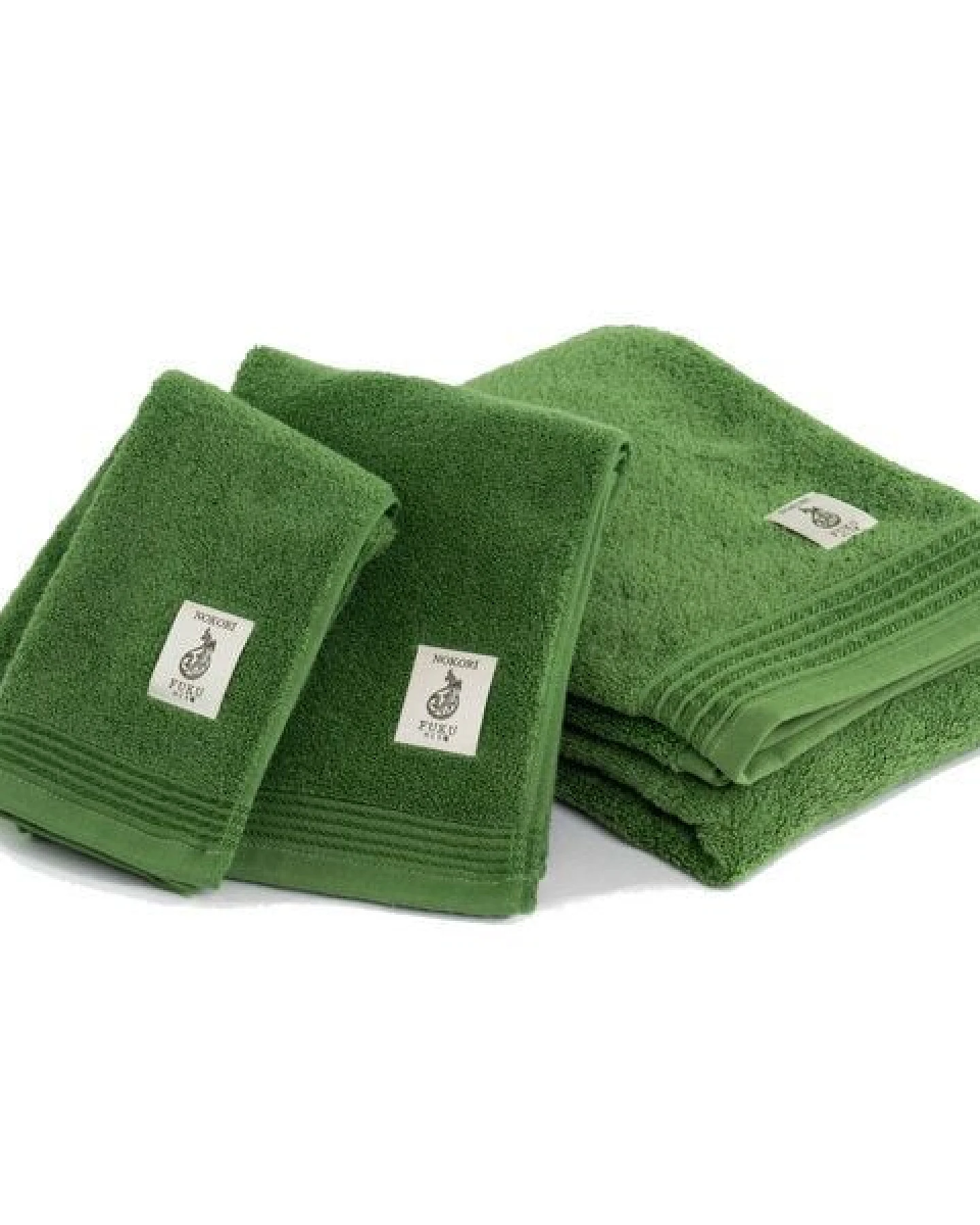 thies 1856 ® veganes Handtuch aus japanischer Biobaumwolle gefärbt mit recycelten Matcha Blättern – Ansicht 2