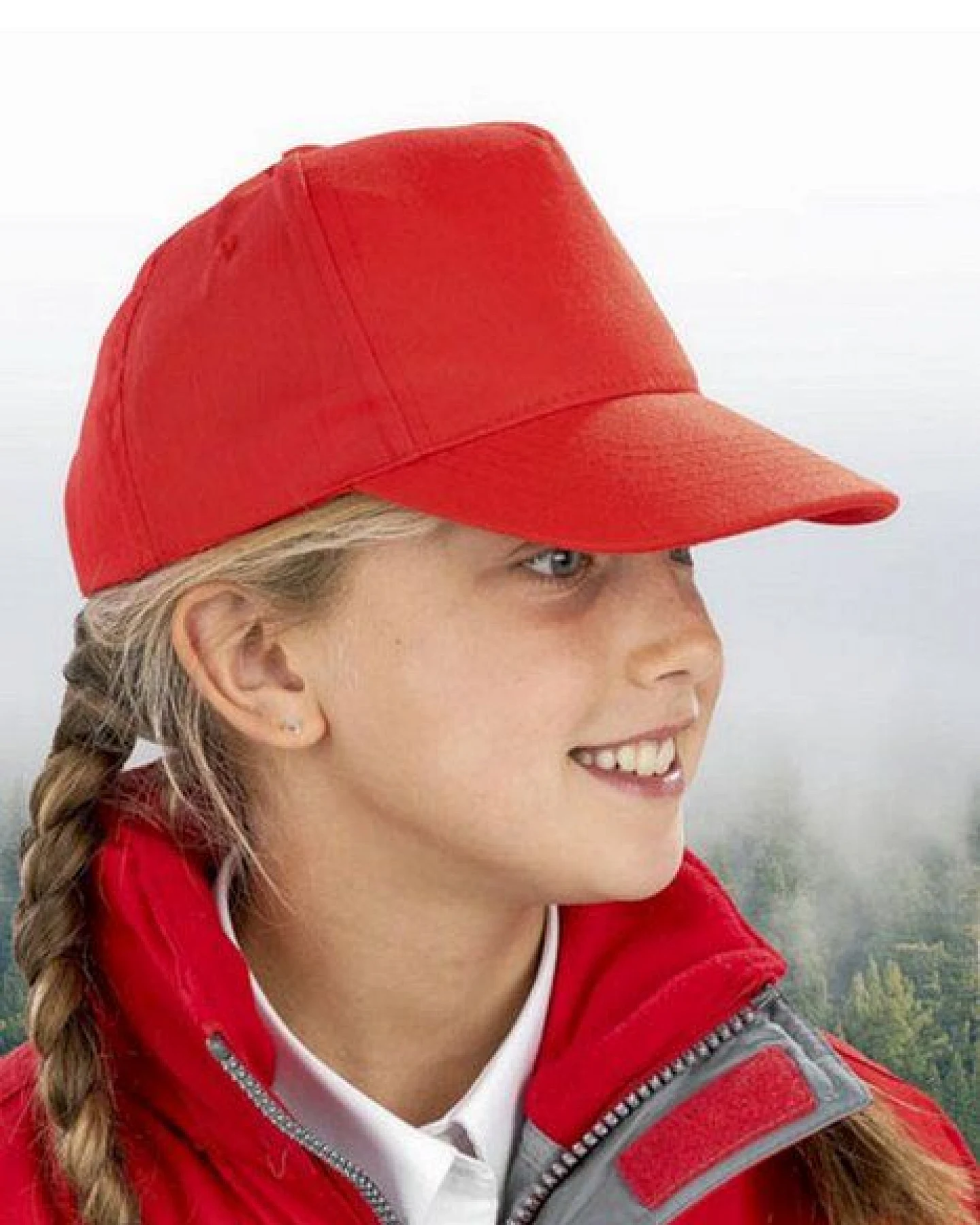 Result Genuine Recycled Baseball - Kappe für Kinder aus recyceltem Polyester – Ansicht 2