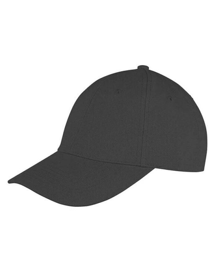 Result Genuine Recycled Unisex Baseball -Kappe mit flachem Profil aus recyceltem Polyester