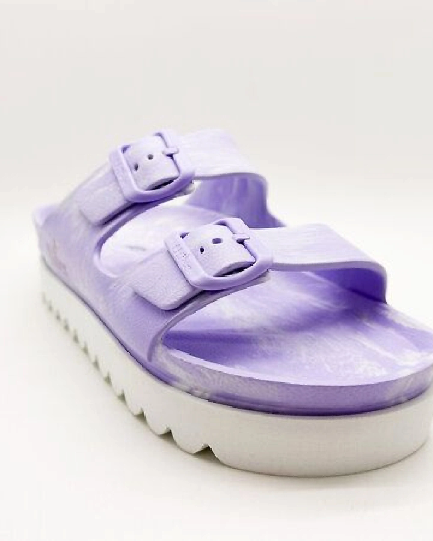 Vegane Bi-Color Ecofoam Plateau Sandale von thies ® aus recyceltem EVA – Ansicht 4