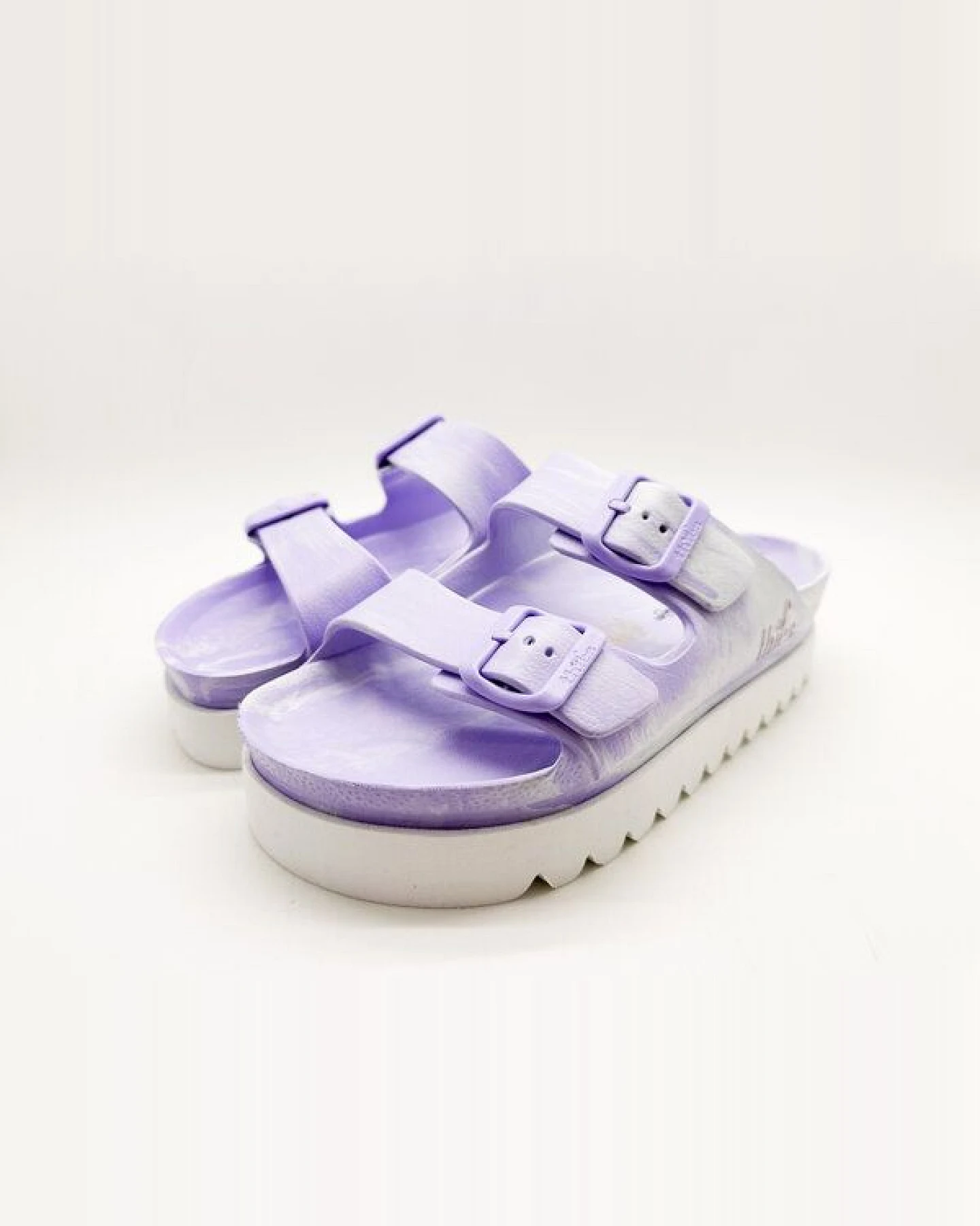 Vegane Bi-Color Ecofoam Plateau Sandale von thies ® aus recyceltem EVA – Ansicht 3