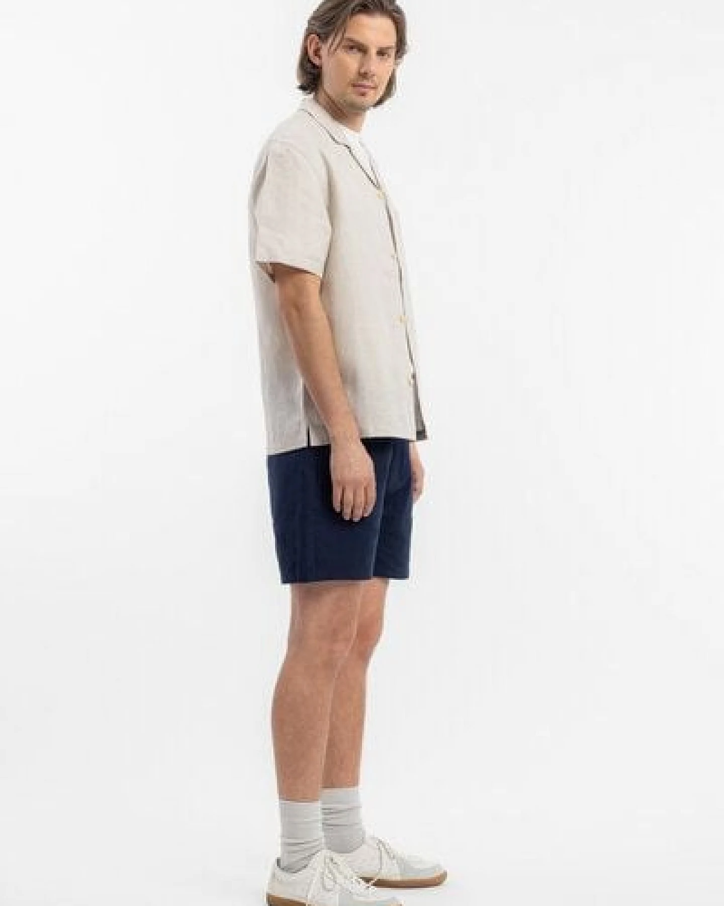 Rotholz Bowling Shirt Leinen Mix – Ansicht 3