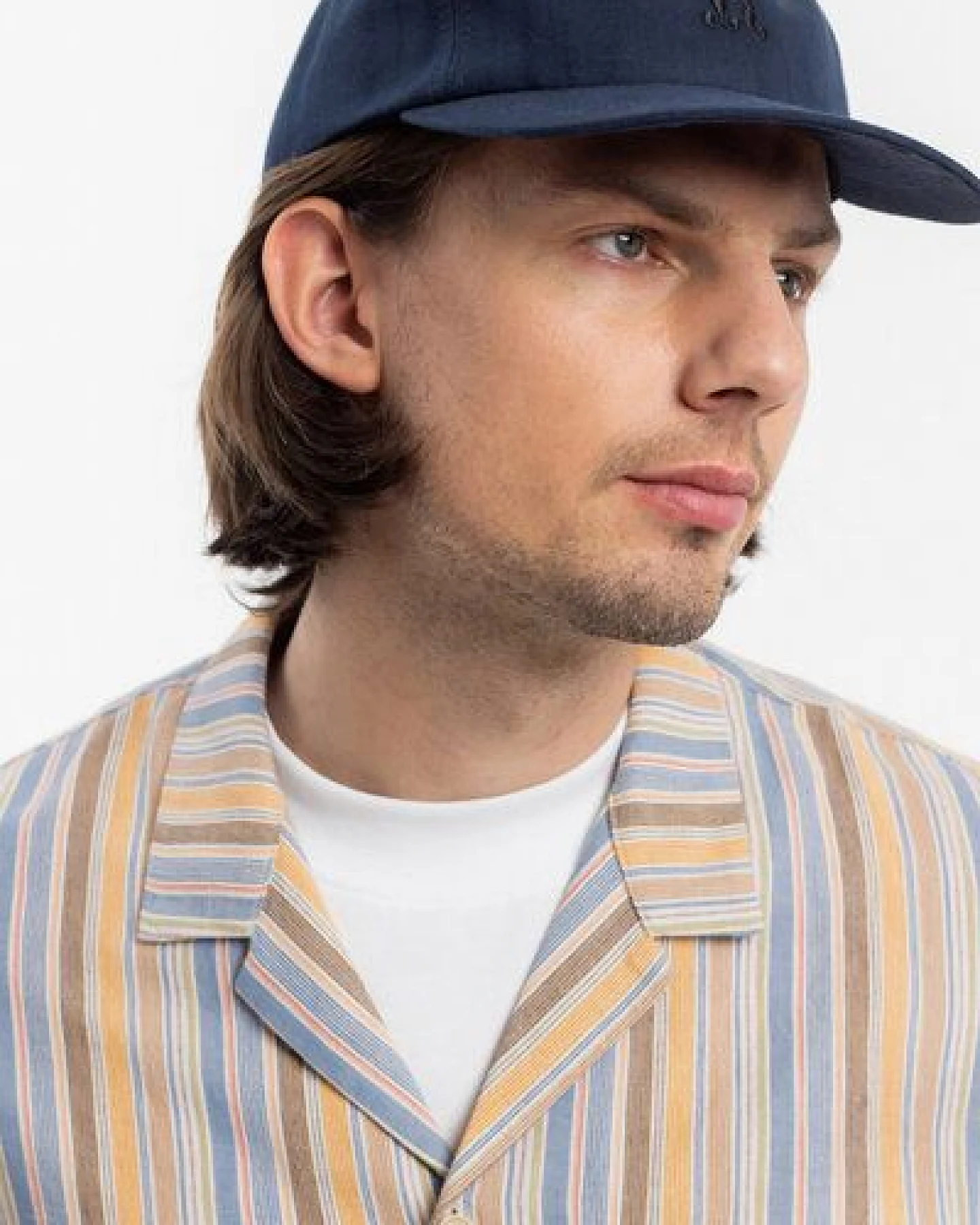 Rotholz Bowling Shirt Leinen Mix – Ansicht 2