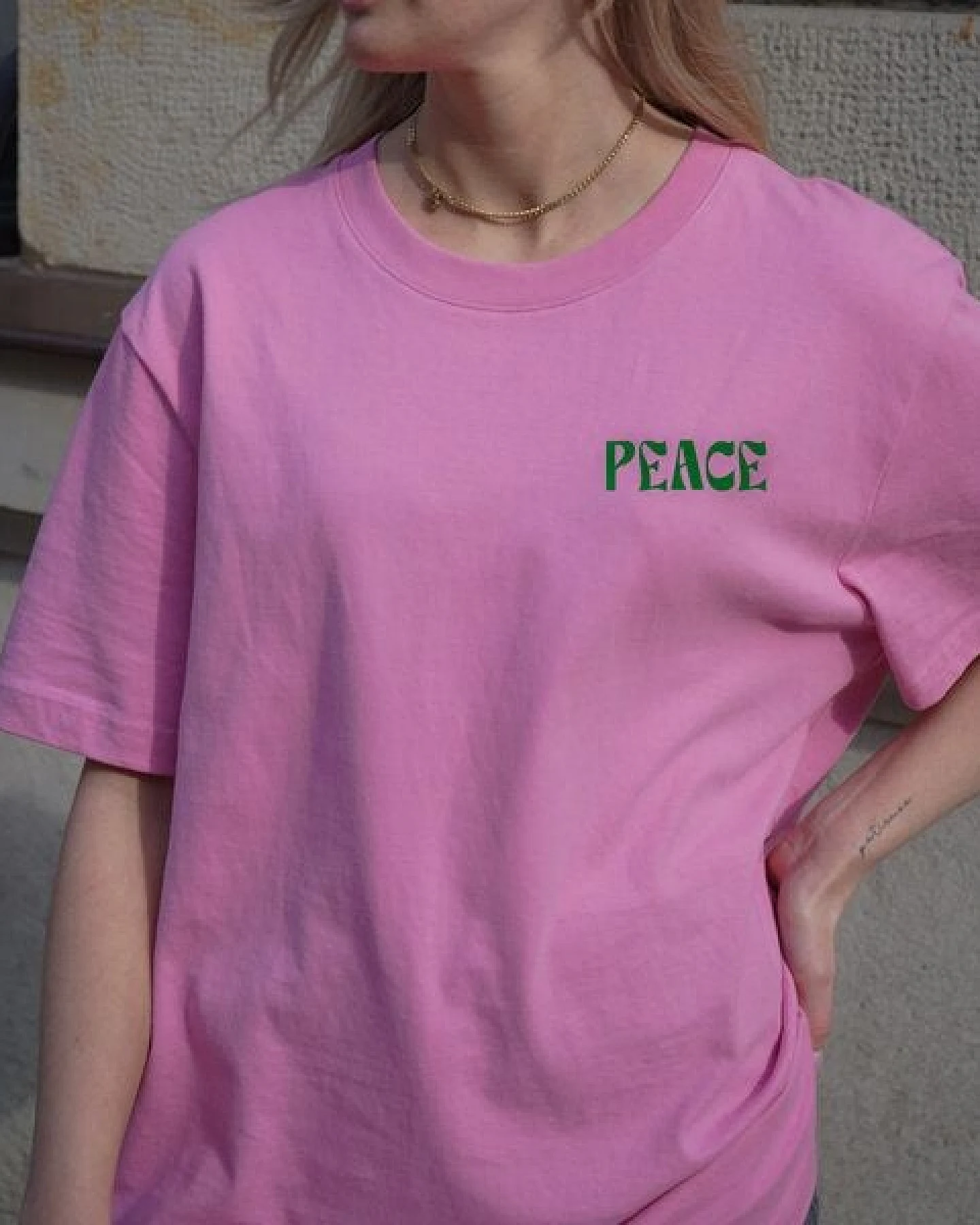LITSCHI DESIGNS PEACE SHIRT – Ansicht 2