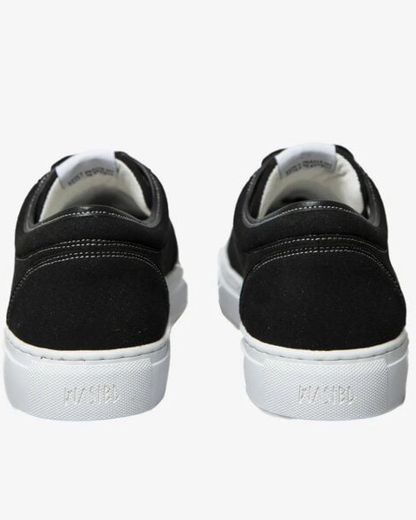 WASTED SHOES veganer Sneaker "Encinitas" schwarz mit weißer Sohle – Ansicht 3