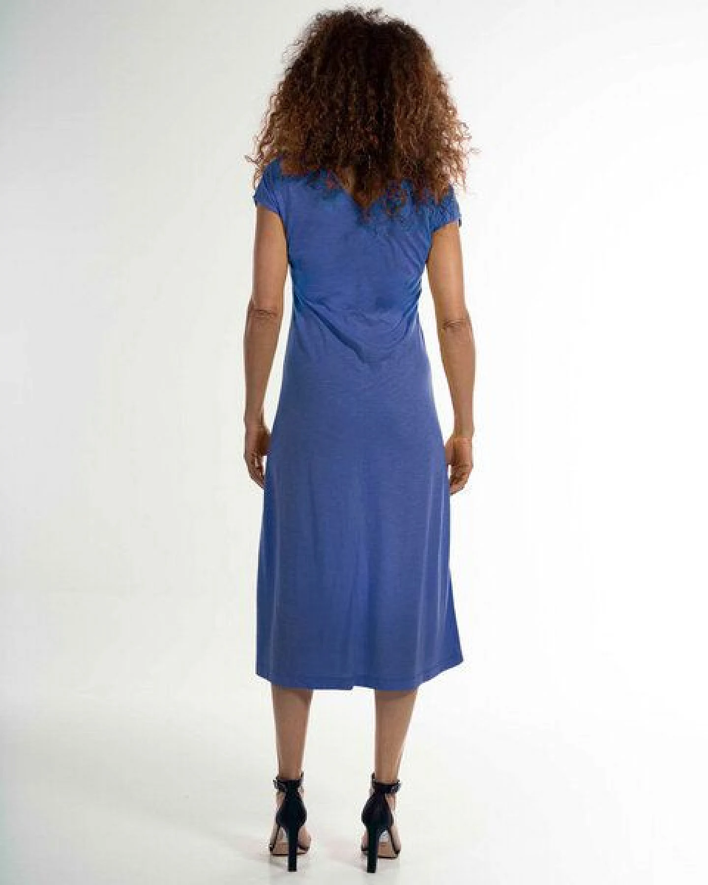 Alma & Lovis Apartes Kleid aus leichter Bio-Baumwolle / EcoVero – Ansicht 2