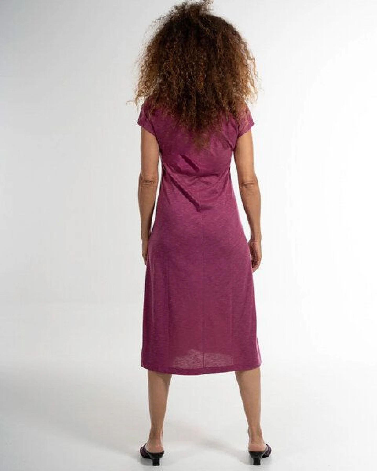 Alma & Lovis Apartes Kleid aus leichter Bio-Baumwolle / EcoVero – Ansicht 4