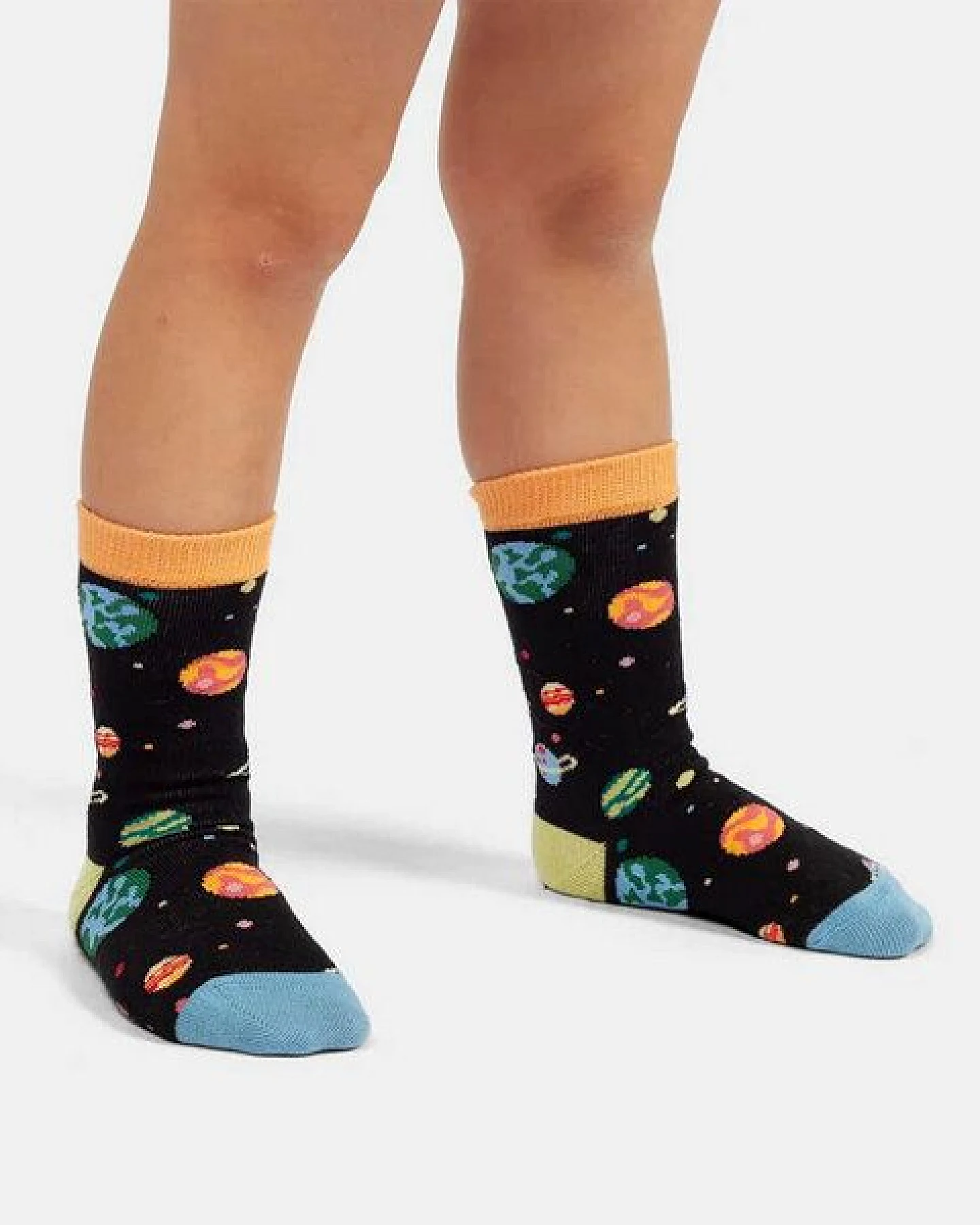 DillySocks Kindersocken Lil Outer Space aus Biobaumwoll-Mix – Ansicht 2