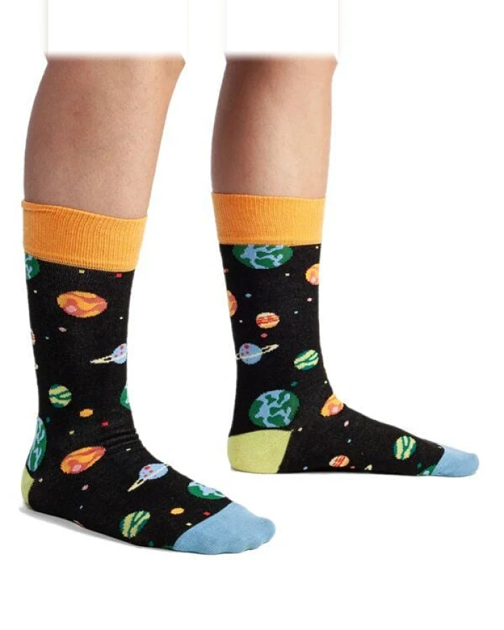 DillySocks Socken Outer Space aus Biobaumwoll-Mix